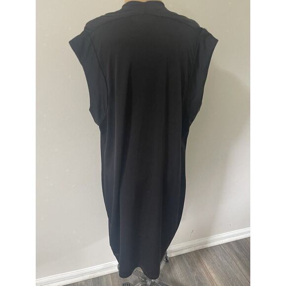 ELLEN TRACY Women’s Size L Dress Short Sleeve Knee Length Bodycon Cinching - Picture 5 of 9